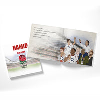 Official England Rugby Personalised Children's Book