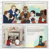 Official England Rugby Personalised Children's Book