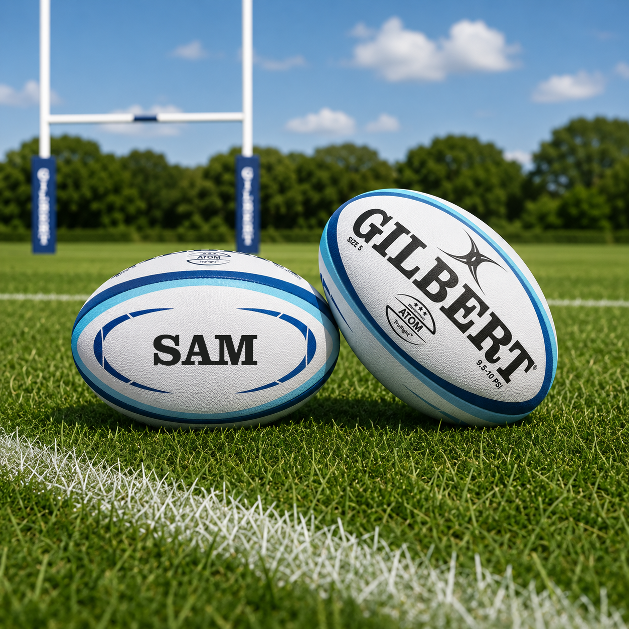 Gilbert Atom Rugby Ball