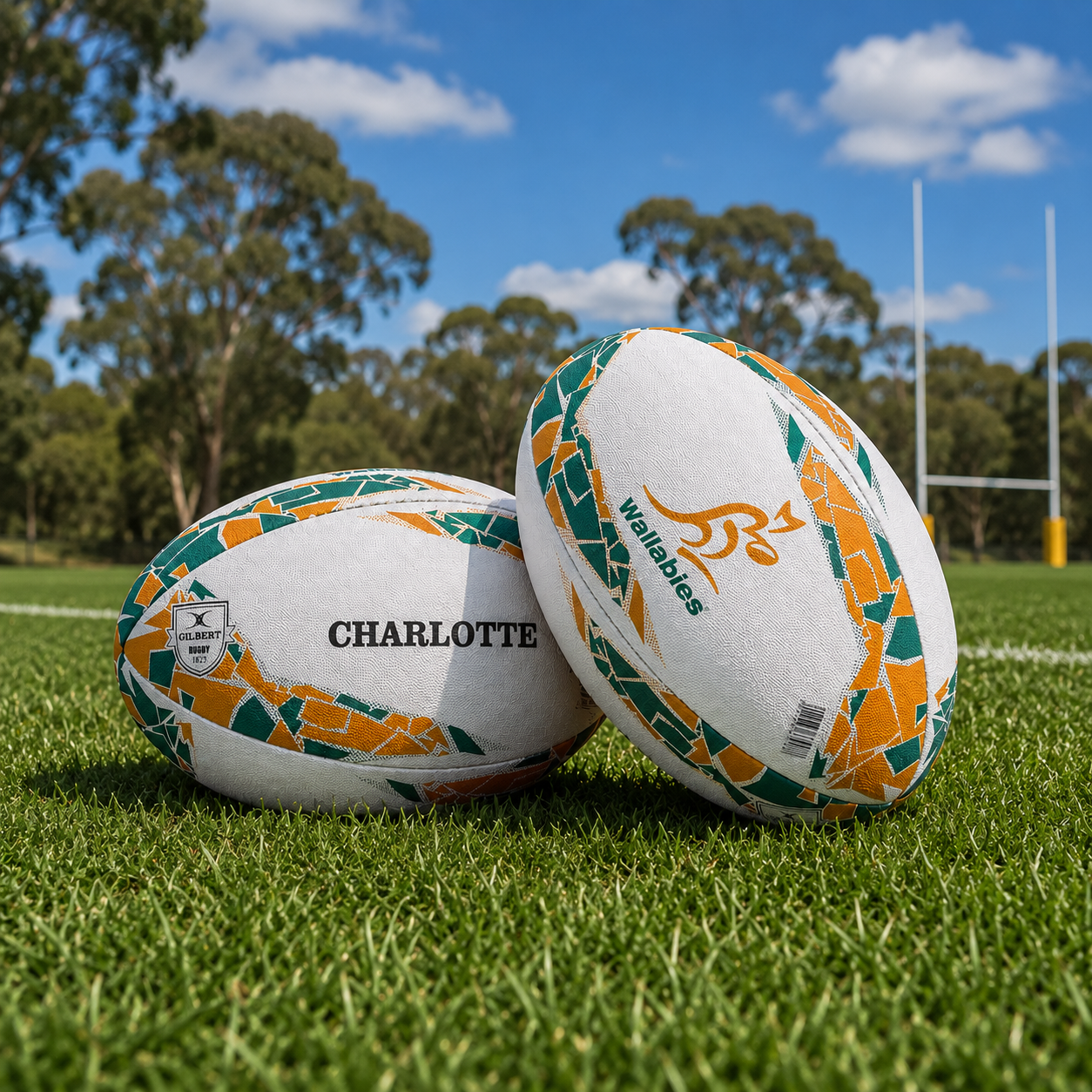 Personalised Australia Rugby Supporter Ball