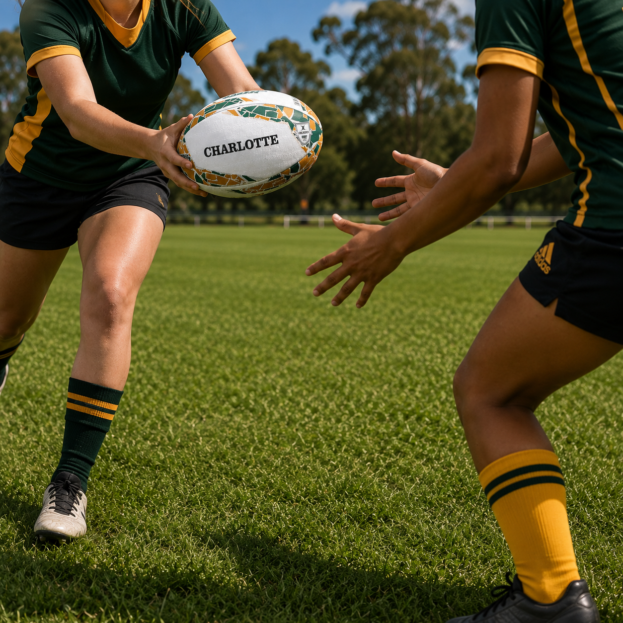 Personalised Australia Rugby Supporter Ball