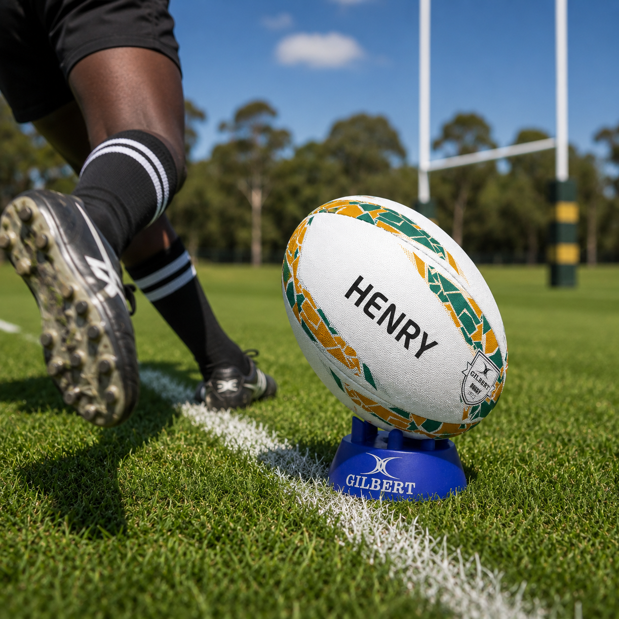 Personalised Australia Rugby Supporter Ball