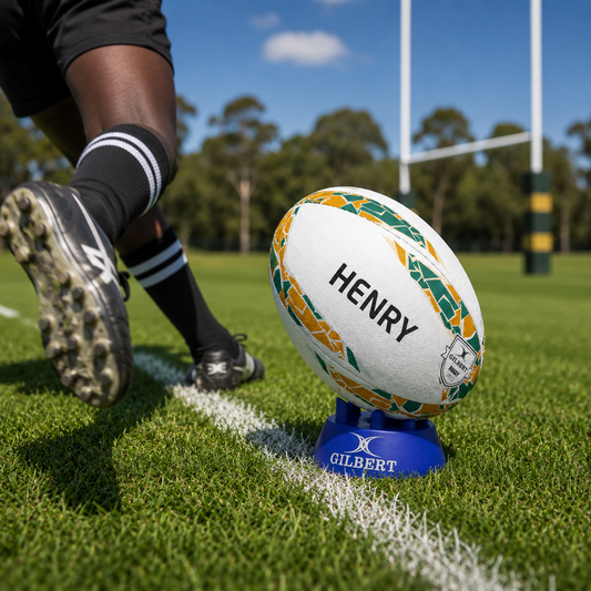 Personalised Australia Rugby Supporter Ball