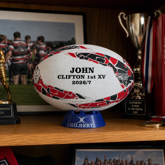 Personalised Canada Rugby Supporter Ball