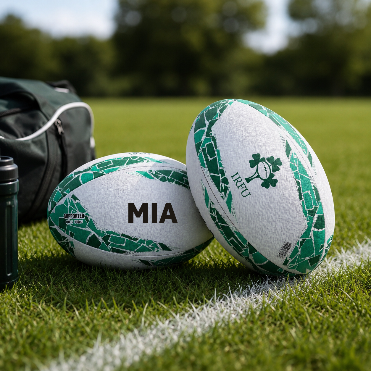Balón de aficionado de rugby de Irlanda
