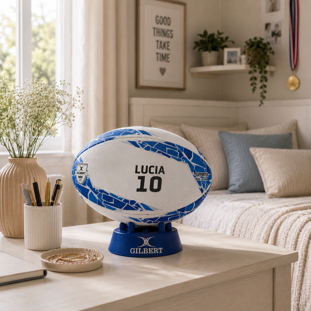 Italian Rugby Props Personalised Italy Rugby Supporter Ball – My Gilbert Rugby