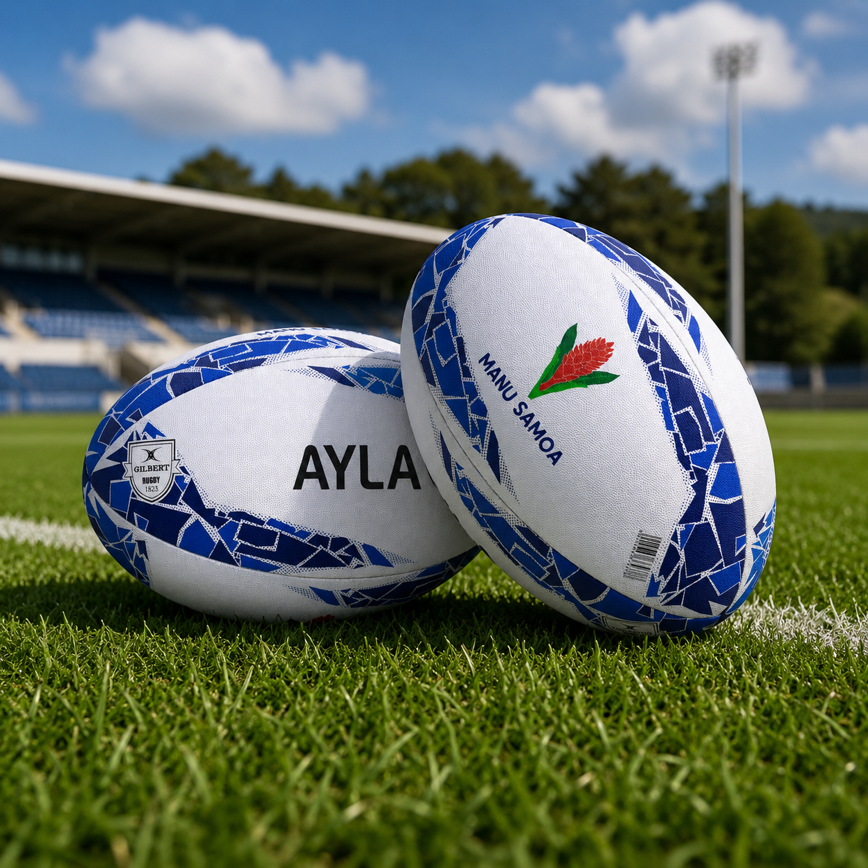 Personalised Samoa Rugby Supporter Ball
