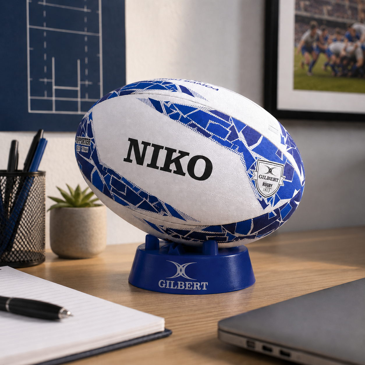 Personalised Samoa Rugby Supporter Ball