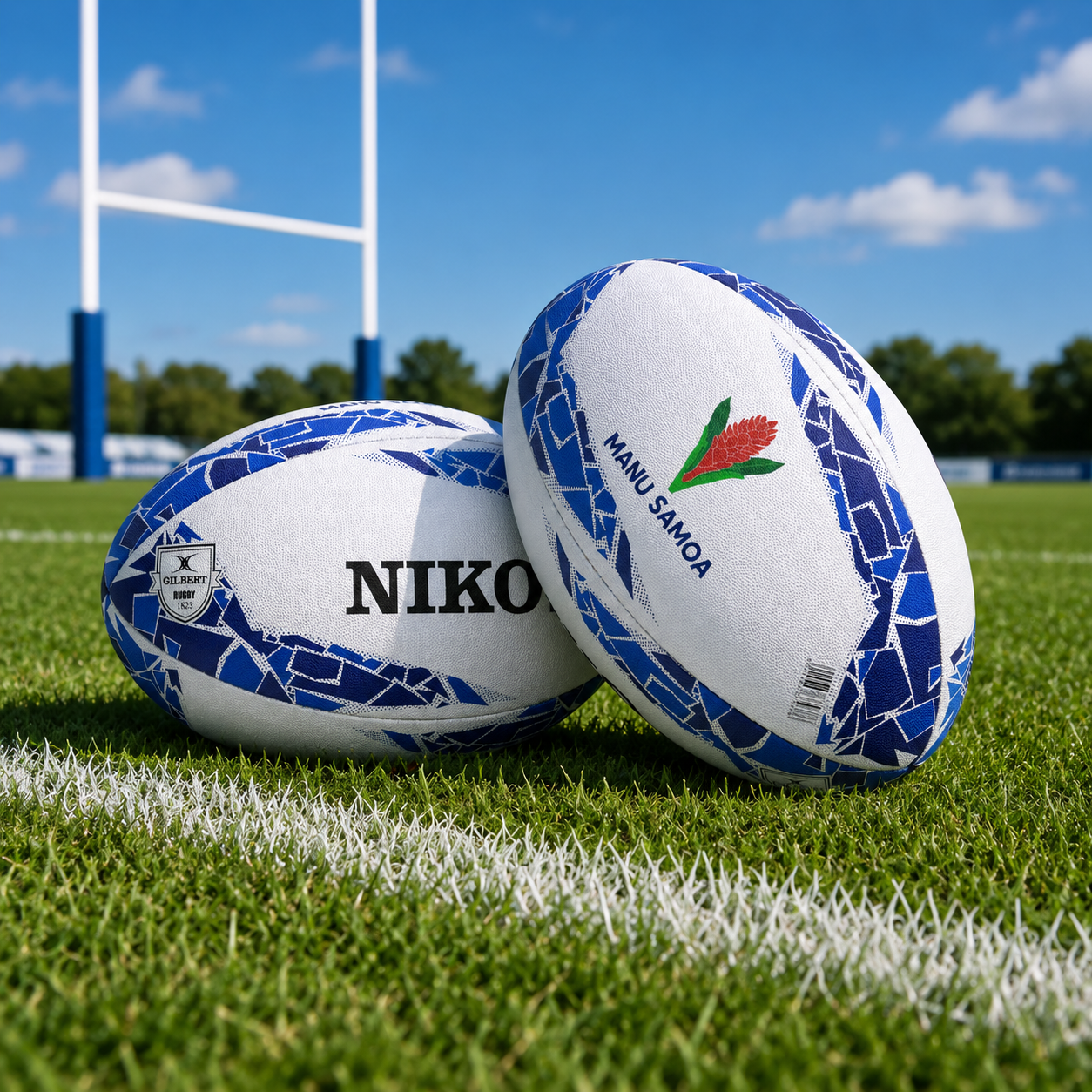 Personalised Samoa Rugby Supporter Ball