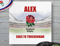 Personalised Official England Rugby Children's Book